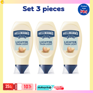 Hellmann Lighter than Light Low-Fat Mayonnaise 430ml Bottle - Saturated Fat Free & Halal Certified