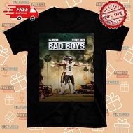 Philadelphia Eagles NFL AJ Brown and Devonta Smith Bad Boys Team Poster T-shirt with Print