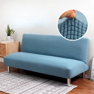 Sofa Cover Thickened Folding Sofa Bed Cover Elastic Cover Fabric All-season Armless Sofa Cover