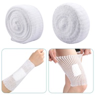 WR 2Pcs Elastic Tubulous Bandage Wrap Gauze Bandage For Sports Injury Prevention