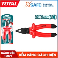 TOTAL THTIP181 insulated dental pliers Size 8"/ 200mm, check up to 10000V - GENUINE