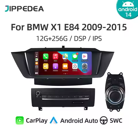Android 14.0 Car Multimedia Player CarPlay GPS Navigation 4G WiFi Bluetooth DSP RDS Stereo Car Radio