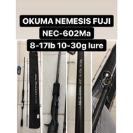 Okuma NEMESIS Baitcasting Rod FUJI NEC-602Ma