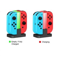 4合1充電底座支架，任天堂Switch的LED指示燈Joy-Con J-Con Nintendo Switch