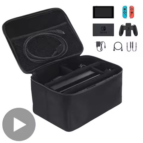 Travel Carrying For Nintendo Switch Bag Game Card Case Big Pouch Storage Cover NS Nintedo Nitendo Sw