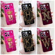 Clear Case Honor Win Cover AAP-AN00 Luxury A-Z Letters Fashion Boys Girls Cool Crown Soft Casing Win