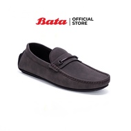Bata บาจา รองเท้าคัทชู รองเท้าหนังหุ้มส้น รองเท้าลอฟเฟอร์ Loafers สำหรับผู้ชาย รุ่น Boyce สีน้ำตาล 8314154