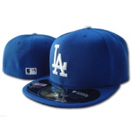 L-A D0dgers M1B Baseball Cap Size cap cl0sed cap tide brand cap L0s Angeles D0dgers flat brimmed cap