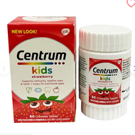 Vitamin tổng hợp cho bé Centrum Kids Strawberry 60 viên của Úc
