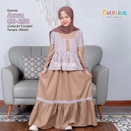 [✅Best Quality] Gs-250 (8-9Tahun) Gamis Azwa Baju Muslim Anak