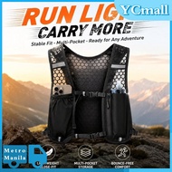 Running Hydration Backpack Vest Multi Pocket Running Sports Vest For Outdoor Workout