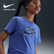 Nike Older Kids Sportswear Tee - Comet Blue