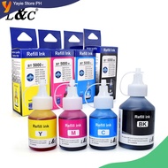 Brother BT5000 6000 Ink Refill Dye For Printer DCP-T710W T420W J3930DW CMY 41.8ML BK 108ML