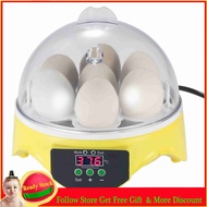 punkstyle-my 7 Eggs Mini Digital Egg Incubator  Incubators for Hatching Machine Automatic Temperatur