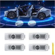 Car Door Lights Logo Projector Puddle Lights Compatible with 3 4 5 7 X1 X4 X5 E70 E71 E72 F30 Series