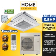 Samsung 3.5HP WindFree™ Inverter 4-Way Cassette Air Conditioner AC100TN4DKC/EA & AC100TXADNC/EA | Th