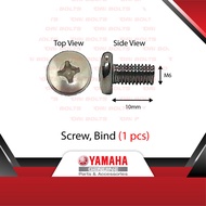 Yamaha Original RXZ (0609) 135LC (1004) 135LC 5 Speed (1004) Screw Cover Exhaust Panjang 10mm - 9898