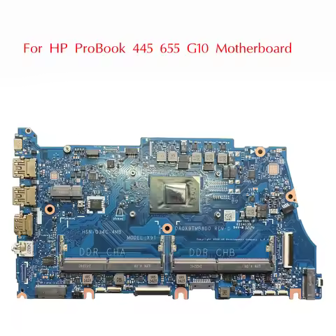 N41844-601 Used For HP ProBook 445 655 G10 Motherboard HSN-Q34C-4MB DA0X9TMB8D0 With Ryzen5-7530U R7