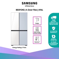 Samsung BESPOKE 496L 4-Door Flex Fridge | Auto Ice Maker | UV Deodorising Filter | 10 yrs motor warranty | F-RF60F1735U48