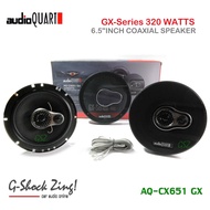 AUDIO QUART ลำโพง6.5นิ้ว ลำโพงรถยนต์ แกนร่วม กำลังขับ 320Watts.(125W RMS) AUDIO QUART รุ่น GX Series AQ-CX651 GX NEW!