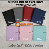 BINDER EXCLUSIVEPOLOS 9 COLORS A5 (20 RINGS) B5 (26 RINGS)