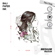 Waterproof Temporary Tattoo - Temporary Tattoo HB593x Geisha Japan | Bali Paper Ink
