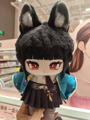 Game Zenless Zone Zero Hoshimi Miyabi ほしみ みやび Mascot Costume Plush 20cm Dolls for Cosplay Events Rol