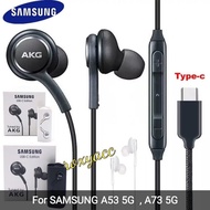 HEADSET / EARPHONE SAMSUNG A53 5G , A73 5G STEREO PURE BASS BY AKG TYPE C