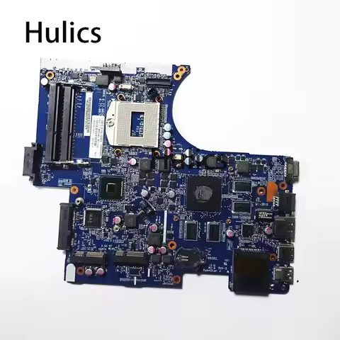 Hulics Used Laptop Motherboard For Clevo W650SR 6-77-W650SR00-D03 6-71-W6500-d03 DDR3