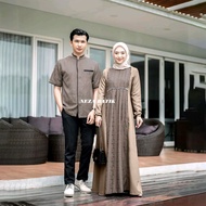 Other - TERLARIS Neza Batik Baju batik couple Anisa Crepe Premiun Mix Jacquard Resleting Depan kekin