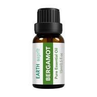 Earth Esprit, Bergamot Essential Oil (Citrus bergamia), 15ml, Citrusy, Cold Pressed