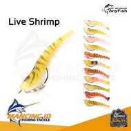 Anyfish Live Shrimp Live Target 89mm/7gr Artificial Fishing Bait Soft Lure Fishing Accessories