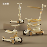 Baby Tricycle Can Push 4 in 1 Tricycle Girl Children Scooter Boy Scooter Scooter
