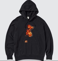 「 bn超級邦妮」 UNIQLO x JEFF KOONS 聯名 當代 潮流 藝術家 金屬 氣球狗 黑色 帽T 外套 大學T UT 短T 優衣庫 KAWS GU H&M GAP
