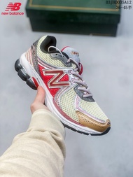 นิวบาลานซ์ new balance nb860v2 summer retro sneakers NB รองเท้าวิ่ง รองเท้ากีฬา รองเท้าเทรนนิ่ง รองเท้าสเก็ตบอร์ด รองเท้าผ้าใบสีขาว