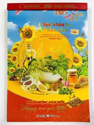 Lịch 2026 Quyển LỊCH 2026 bloc rời kích cỡ 20x30cm - LỊCH TẾT 2026 AN KHANG THỊNH VƯỢNG