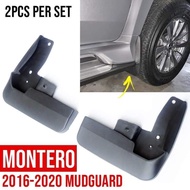 Montero 2020-2023 Front Thailand Mud guard / Mudguard / Mud flaps ( No need for screw plug and play