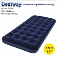 ️ BESTWAY Portable Premium Series Inflatable Single Bed Air Bed Mattresses