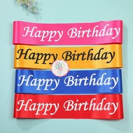 HAPPY BIRTHDAY SASH HAPPY BIRTHDAY SLING/ BIRTHDAY DECORATION/