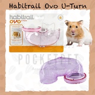 Habitrail Ovo U-Turn Connector For Hamster Small Animal Accessories  Penyambung Hamster Sangkar U型管仓鼠笼