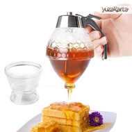 Tempat Wadah Madu Honey Dispenser Sirup Teko Jar Botol Unik