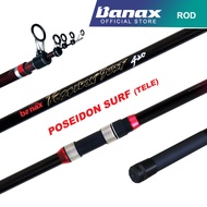 Banax Poseidon Surf Telescopic Portable Telescopic Surf Fishing Rod (12'7ft - 14'7ft)