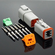5 set DT conector DT06-2S/DT04-2P 2P 3P 4P 6P 8P 12P waterproof electrical connector for car motor t