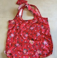 Cath kidston 紅色花環保袋
