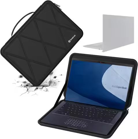 14 Inch Laptop Sleeve Case Bag for Asus Zenbook 14, Water-Resistant Shockproof Computer Bag for ASUS