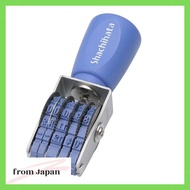 Shachihata Stamp Rotating Rubber Stamp Western Date No. 5 Approx. 20×4mm NFD-5M/H Mincho
Shachihata 