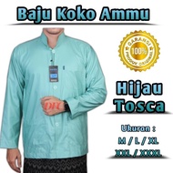 HIJAU New Product!! Tosca Green Koko Ammu Shirt Koko Ammu Collection Muslim Koko Shirt