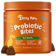 Zesty Paws Probiotic Bites Chicken Flavor 90ct Jar
