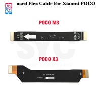 For Xiaomi POCO X3 Pro M3 Main Board Mainboard Motherboard Connect Usb Charge Flex Cable