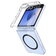 SPIGEN เคสสำหรับ Galaxy Z Flip 6 [AirSkin One Tap Metal Ring MagFit]  / เคส Galaxy Z Flip 6